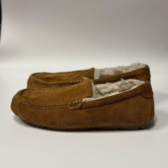 Koolaburra by UGG Tipton Men\'s Suede Slipper Chestnut Brown Size 10 main image 6